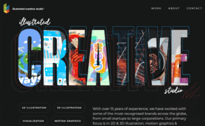 Typography Innovations website design