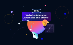 Motion and Micro-Animations integration to a website design 